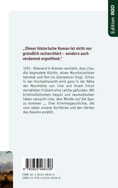 Produktbild: Die K&ouml;chin oder Der Mord im Moor