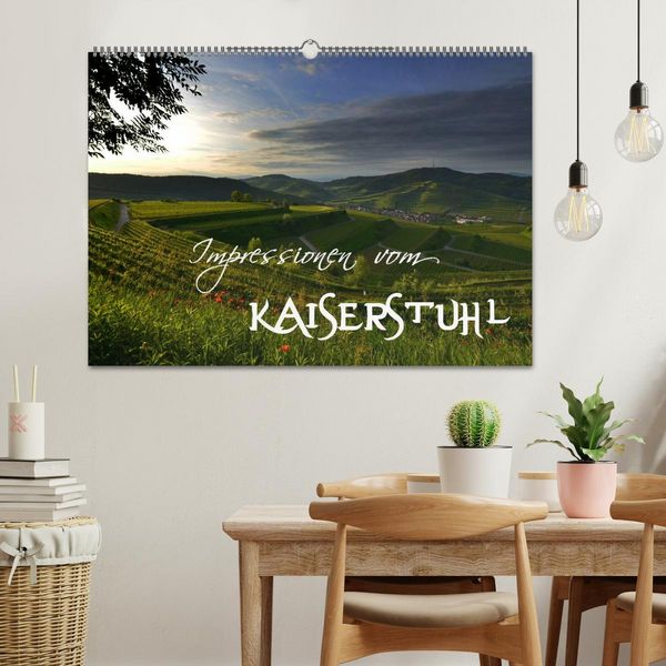 Produktbild: Impressionen vom Kaiserstuhl (Wandkalender 2026 DIN A2 quer), CALVENDO Monatskalender