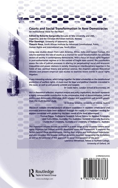 Produktbild: Courts and Social Transformation in New Democracies