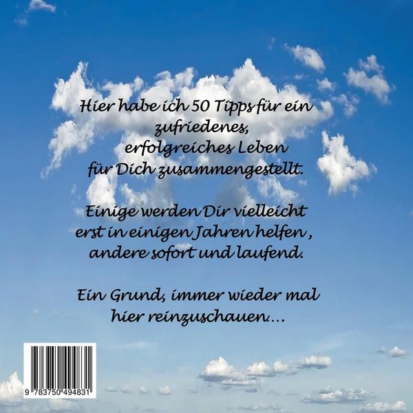 Produktbild: 50 Tipps f&uuml;r ein zufriedenes, erfolgreiches Leben