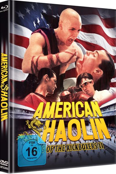 American Shaolin - King of Kickboxers 2 - Mediabook - Limited Edition (Blu-ray) (+ DVD)