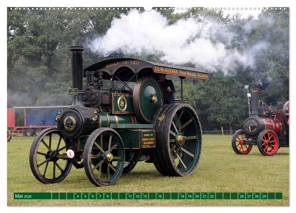 Produktbild: Irish Steam - 50. Dampftreffen in Stradbally (Wandkalender 2026 DIN A2 quer), CALVENDO Monatskalender