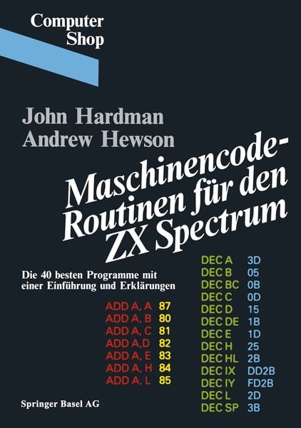 Produktbild: Maschinencode &mdash; Routinen f&uuml;r den ZX Spectrum