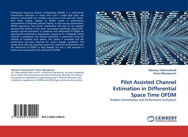 Produktbild: Pilot Assisted Channel Estimation in Differential Space Time OFDM
