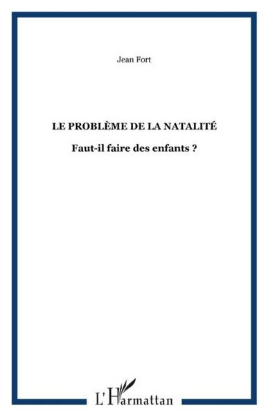 Produktbild: Probleme de la natalite: faut-il faire
