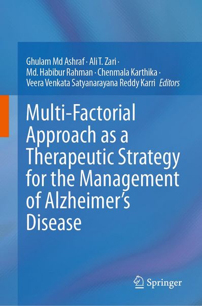 Produktbild: Multi-Factorial Approach as a Therapeutic Strategy for the Management of Alzheimer's Disease
