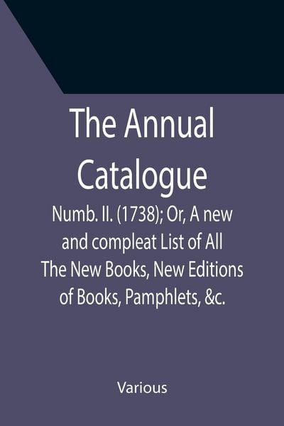 Produktbild: The Annual Catalogue