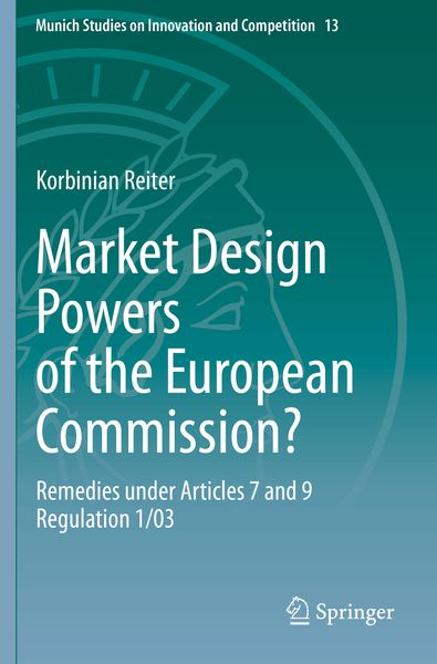 Produktbild: Market Design Powers of the European Commission?