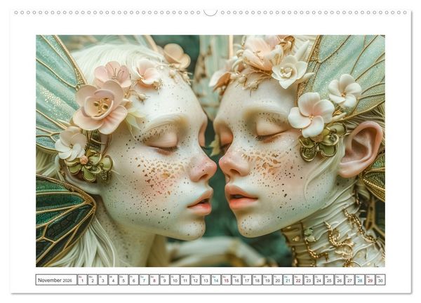 Produktbild: Magische Gesichter (Wandkalender 2026 DIN A2 quer), CALVENDO Monatskalender