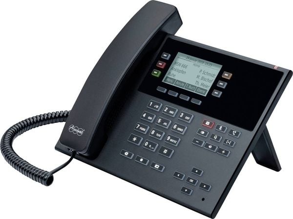 Auerswald COMfortel D-210 Schnurgebundenes Telefon, VoIP Freisprechen, Headsetanschluss, Optische Anrufsignalisierung, P