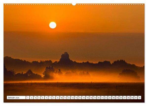 Produktbild: Osterholz-Scharmbeck, Natur-Impressionen aus dem Teufelsmoor (Wandkalender 2026 DIN A2 quer), CALVENDO Monatskalender