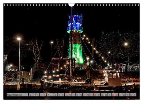 Produktbild: Seebad B&uuml;sum (Wandkalender 2026 DIN A3 quer), CALVENDO Monatskalender