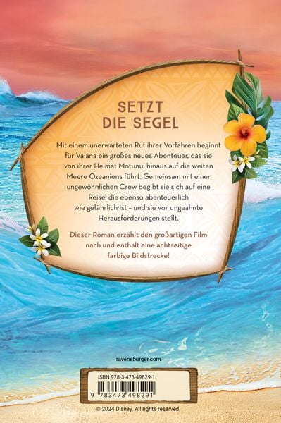 Produktbild: Disney Vaiana 2 - Der offizielle Roman zum Film
