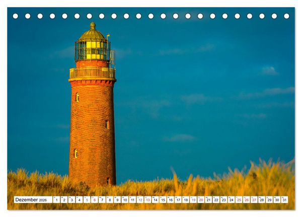 Produktbild: Traumhaftes Mecklenburg-Vorpommern (Tischkalender 2026 DIN A5 quer), CALVENDO Monatskalender