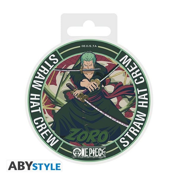 Produktbild: ONE PIECE - Ceramic Coasters "Zoro"