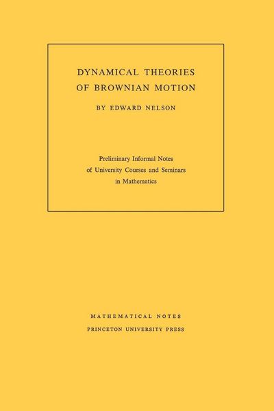 Produktbild: Dynamical Theories of Brownian Motion