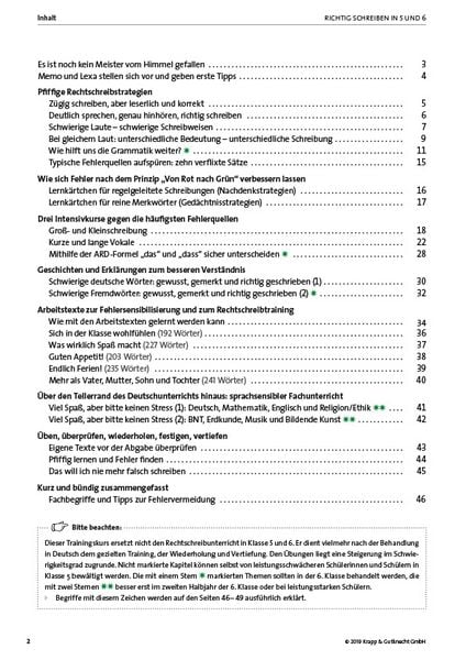 Produktbild: Richtig schreiben in 5 und 6 &ndash; Sch&uuml;lerarbeitsheft