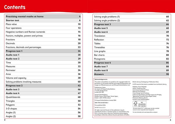 Produktbild: Year 5 Mental Maths Targeted Practice Workbook
