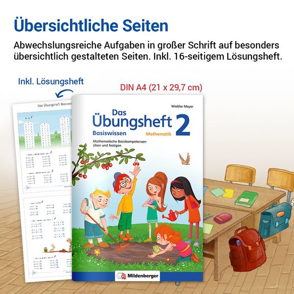 Produktbild: Das &Uuml;bungsheft Basiswissen Mathematik 2