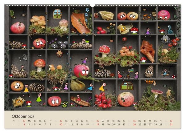 Produktbild: Das Leben der kleinen Pankies (hochwertiger Premium Wandkalender 2027 DIN A2 quer), Kunstdruck in Hochglanz