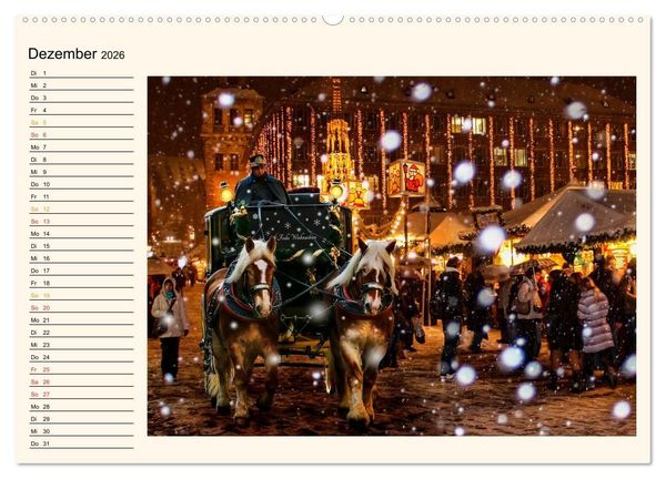 Produktbild: Pferdekutschen - Vorg&auml;nger des Automobils (Wandkalender 2026 DIN A2 quer), CALVENDO Monatskalender