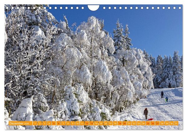 Produktbild: Das Sauerland - Mittelgebirge im Herzen Deutschlands (Wandkalender 2026 DIN A4 quer), CALVENDO Monatskalender