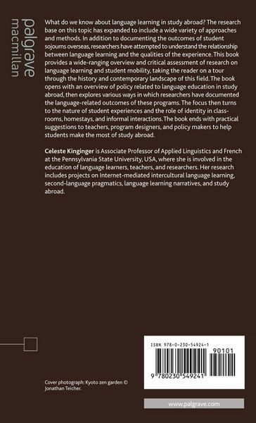 Produktbild: Language Learning and Study Abroad