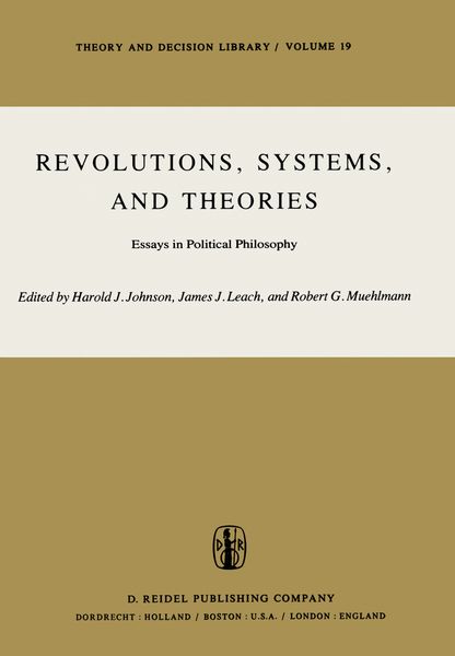 Produktbild: Revolutions, Systems and Theories