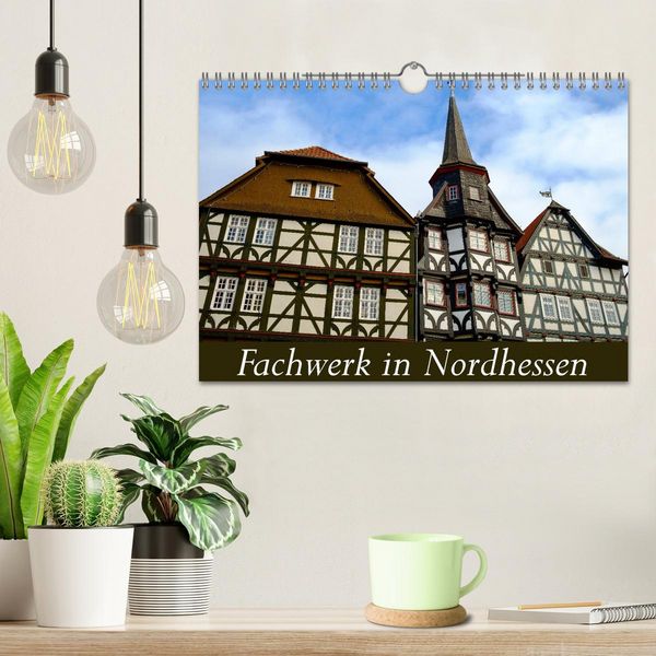Produktbild: Fachwerk in Nordhessen (Wandkalender 2026 DIN A4 quer), CALVENDO Monatskalender