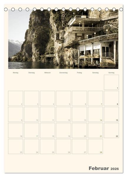 Produktbild: Der Gardasee im Norden 2026 (Tischkalender 2026 DIN A5 hoch), CALVENDO Monatskalender