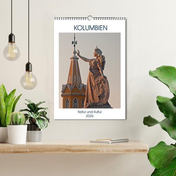 Produktbild: Kolumbien - Natur und Kultur (Wandkalender 2026 DIN A3 hoch), CALVENDO Monatskalender