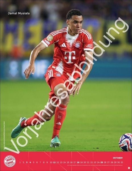 Produktbild: FC Bayern M&uuml;nchen Posterkalender 2027