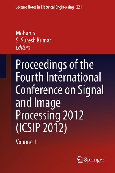 Produktbild: Proceedings of the Fourth International Conference on Signal and Image Processing 2012 (ICSIP 2012)