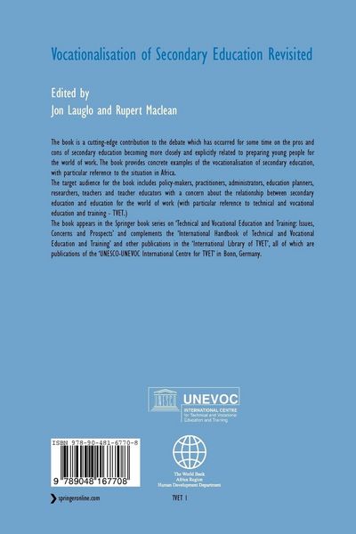Produktbild: Vocationalisation of Secondary Education Revisited