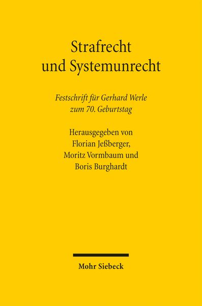 Produktbild: Strafrecht und Systemunrecht