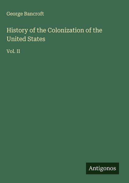 Produktbild: History of the Colonization of the United States