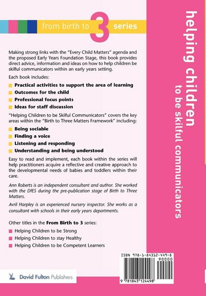 Produktbild: Helping Children to be Skilful Communicators