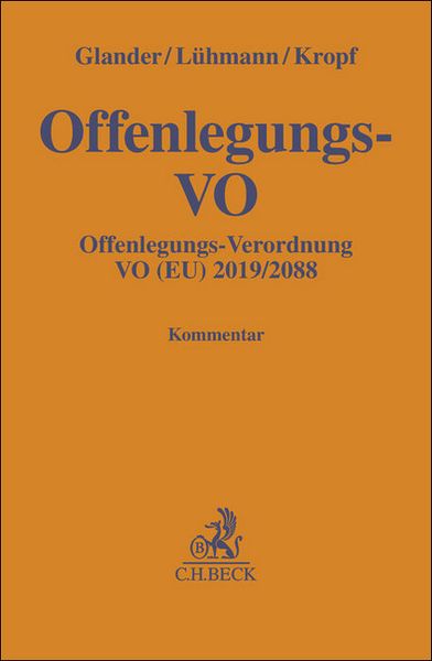 Produktbild: Offenlegungs-VO