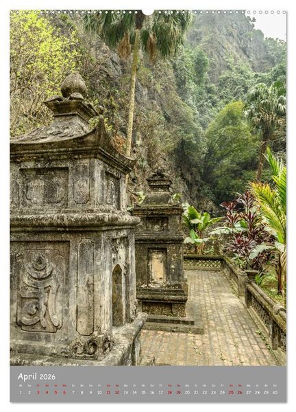 Produktbild: Vietnam Alltag, Farben, Geschichte (Wandkalender 2026 DIN A2 hoch), CALVENDO Monatskalender