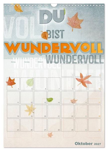 Produktbild: Liebe macht gl&uuml;cklich (Wandkalender 2027 DIN A3 hoch), CALVENDO Monatskalender