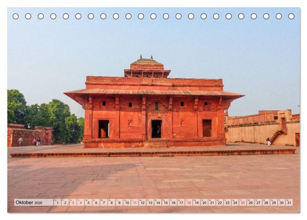 Produktbild: Indien - Imposant und Eindrucksvoll (Tischkalender 2026 DIN A5 quer), CALVENDO Monatskalender
