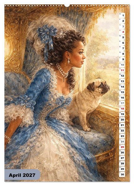 Produktbild: Glanz des Rokoko (hochwertiger Premium Wandkalender 2027 DIN A2 hoch), Kunstdruck in Hochglanz