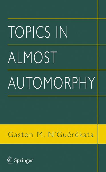 Produktbild: Topics in Almost Automorphy