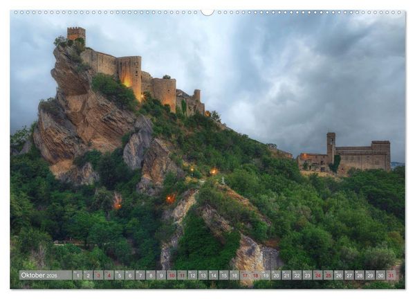 Produktbild: Abruzzen - Die wilde Mitte Italiens (hochwertiger Premium Wandkalender 2026 DIN A2 quer), Kunstdruck in Hochglanz