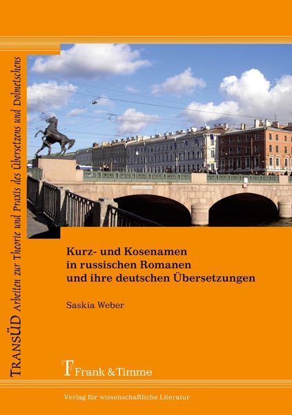 Produktbild: Kurz- und Kosenamen in russischen Romanen und ihre deutschen &Uuml;bersetzungen