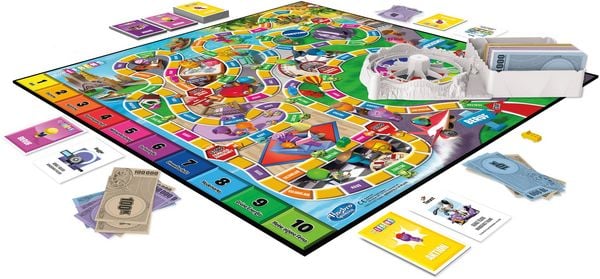 Produktbild: Hasbro F0800100 - Spiel des Lebens, Familienspiel