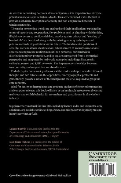 Produktbild: Security and Cooperation in Wireless Networks
