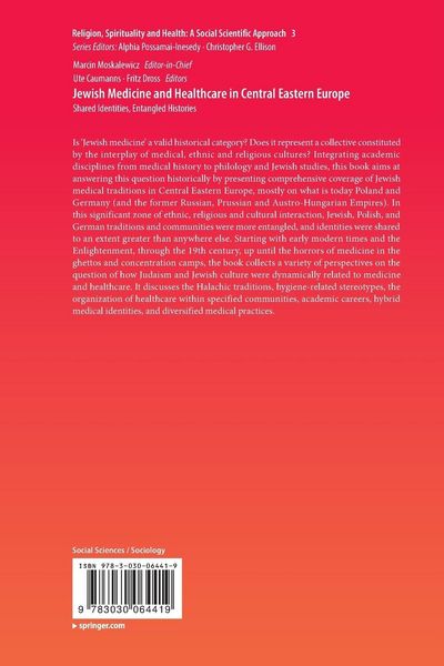 Produktbild: Jewish Medicine and Healthcare in Central Eastern Europe