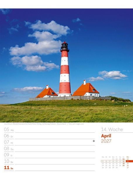 Produktbild: Am Meer Wochenplaner Kalender 2027
