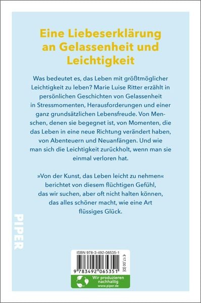 Produktbild: Von der Kunst, das Leben leicht zu nehmen